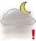 Parzialmente nuvoloso con nebbia fitta