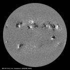 Latest SDO/HMI Magnetogram image of the Sun